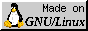 linux web button